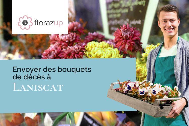 gerbes de fleurs pour une crémation à Laniscat (Côtes-d'Armor/22570)