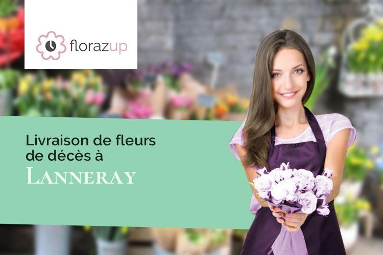 coupes de fleurs pour des funérailles à Lanneray (Eure-et-Loir/28200)