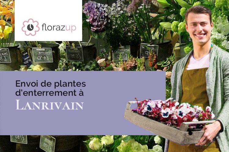 coupes de fleurs pour des funérailles à Lanrivain (Côtes-d'Armor/22480)