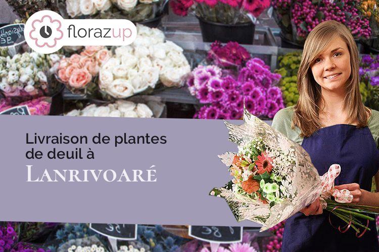 créations de fleurs pour une crémation à Lanrivoaré (Finistère/29290)