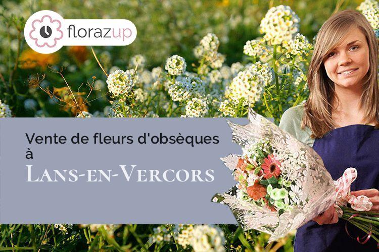 plantes pour un décès à Lans-en-Vercors (Isère/38250)