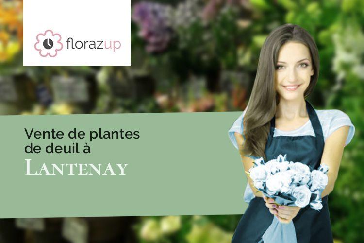 couronnes de fleurs pour une crémation à Lantenay (Côte-d'Or/21370)