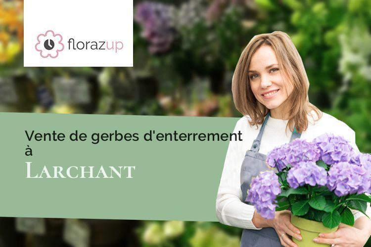 coeurs de fleurs pour des obsèques à Larchant (Seine-et-Marne/77760)