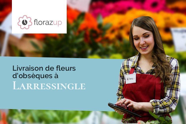coupes de fleurs pour un enterrement à Larressingle (Gers/32100)