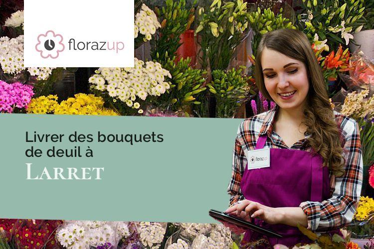 créations florales pour un deuil à Larret (Haute-Saône/70600)