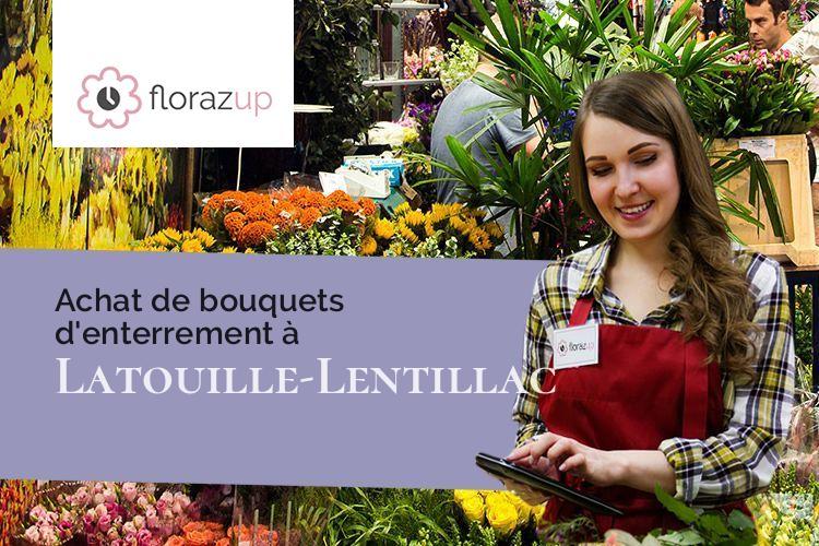 coeurs de fleurs pour des obsèques à Latouille-Lentillac (Lot/46400)