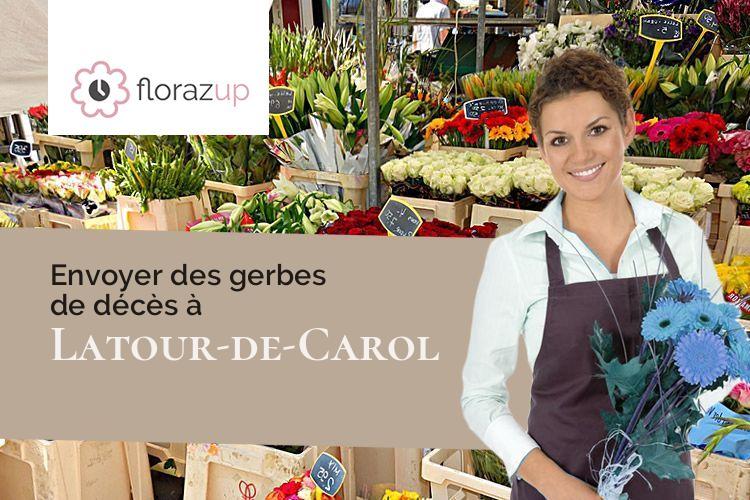 créations florales pour un décès à Latour-de-Carol (Pyrénées-Orientales/66760)