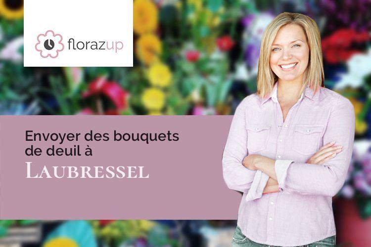 bouquets de fleurs pour des obsèques à Laubressel (Aube/10270)