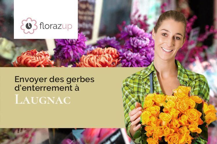 bouquets de fleurs pour des funérailles à Laugnac (Lot-et-Garonne/47360)