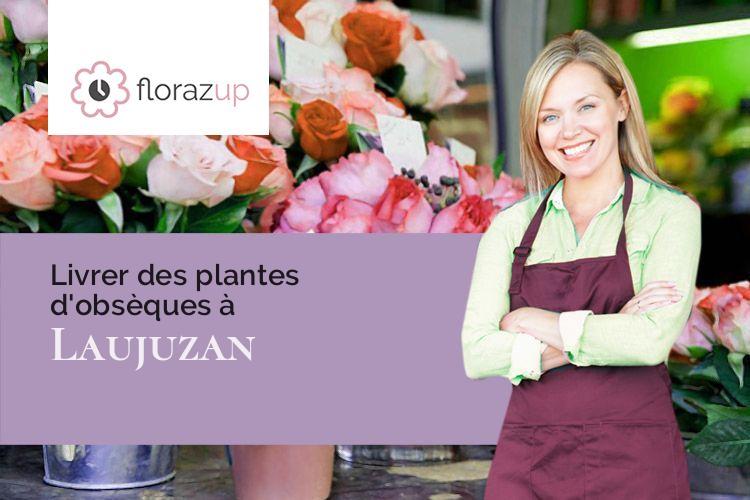 plantes pour des obsèques à Laujuzan (Gers/32110)