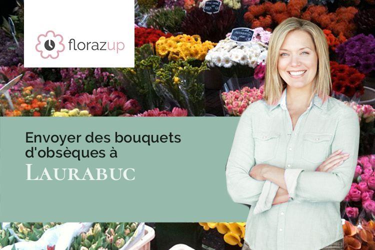 créations florales pour un décès à Laurabuc (Aude/11400)
