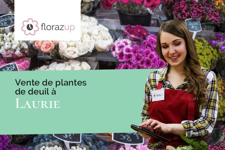 bouquets de fleurs pour des obsèques à Laurie (Cantal/15500)