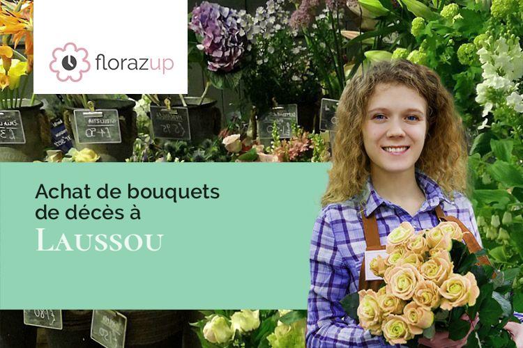 bouquets de fleurs pour un deuil à Laussou (Lot-et-Garonne/47150)