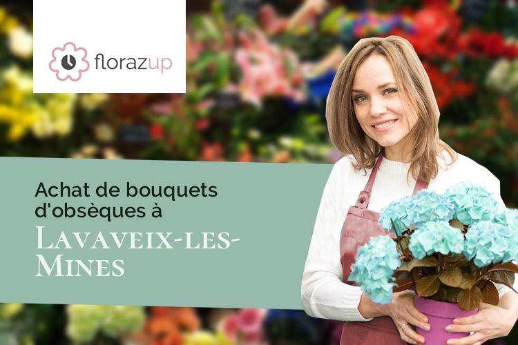compositions florales pour un deuil à Lavaveix-les-Mines (Creuse/23150)