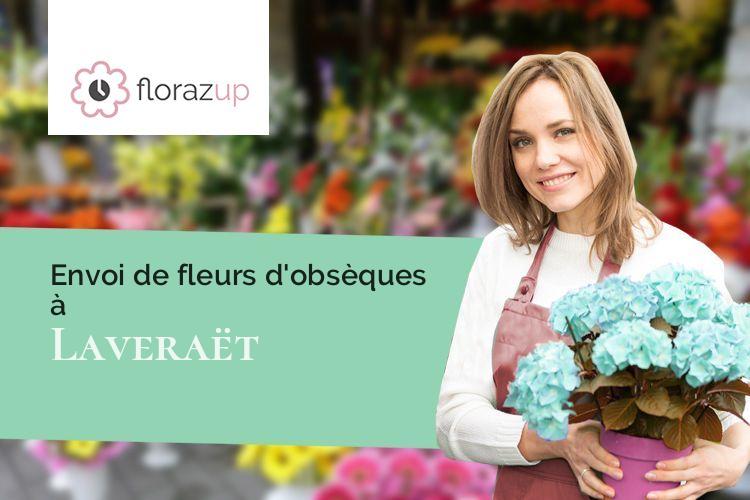 coupes de fleurs pour des obsèques à Laveraët (Gers/32230)