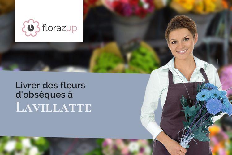 coupes de fleurs pour un enterrement à Lavillatte (Ardèche/07660)