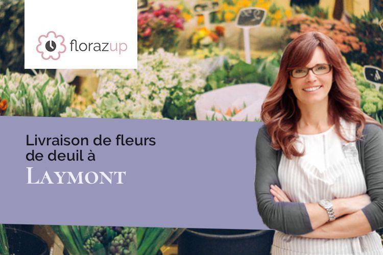 bouquets de fleurs pour un enterrement à Laymont (Gers/32220)