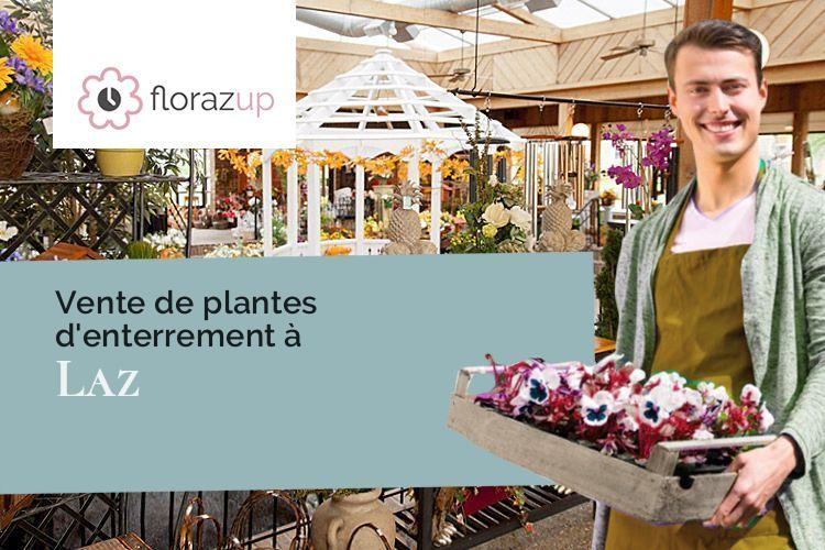 plantes pour des funérailles à Laz (Finistère/29520)