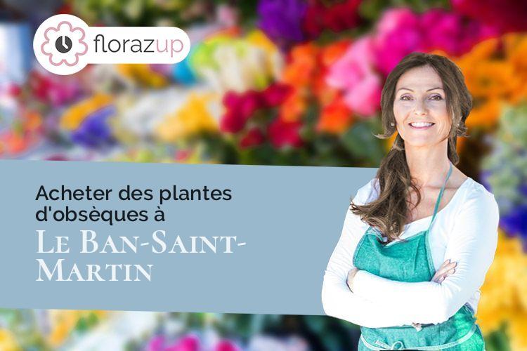 compositions de fleurs pour un enterrement à Le Ban-Saint-Martin (Moselle/57050)