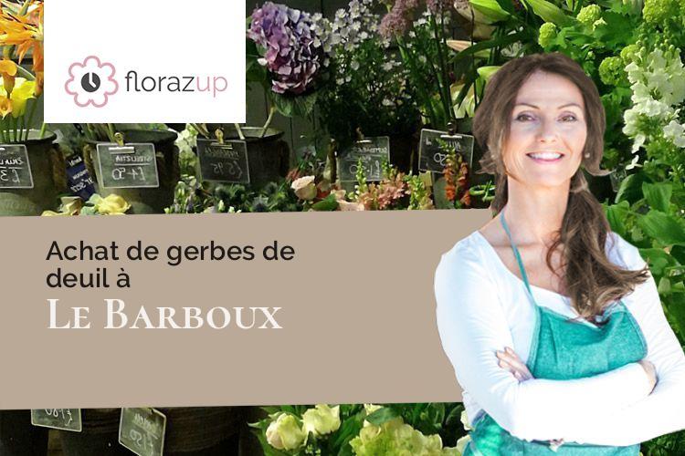gerbes de fleurs pour un décès à Le Barboux (Doubs/25210)