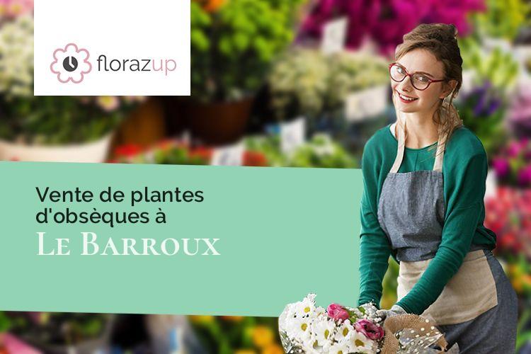 fleurs deuil pour un enterrement à Le Barroux (Vaucluse/84330)