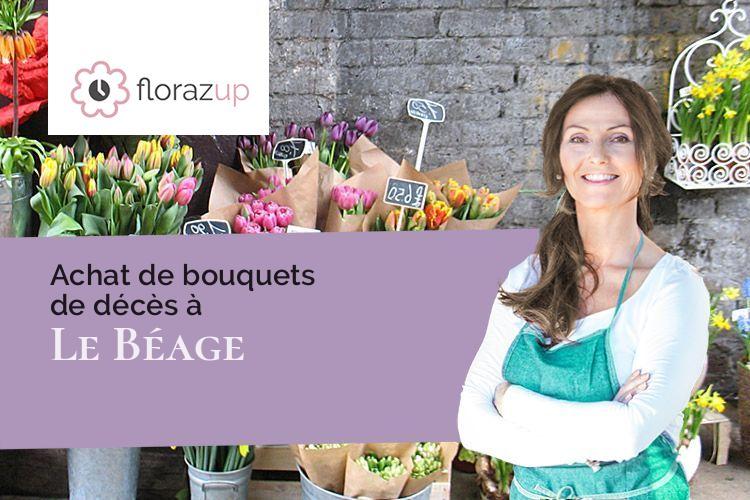 gerbes de fleurs pour un enterrement à Le Béage (Ardèche/07630)