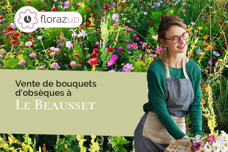 fleurs deuil pour des obsèques à Le Beausset (Var/83330)