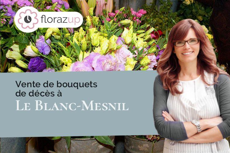 bouquets de fleurs pour un deuil à Le Blanc-Mesnil (Seine-Saint-Denis/93150)
