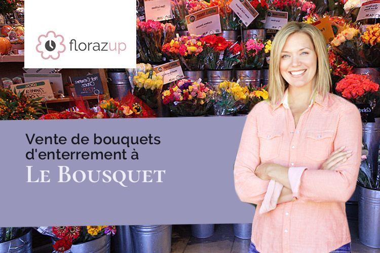 coeurs de fleurs pour un décès à Le Bousquet (Aude/11140)
