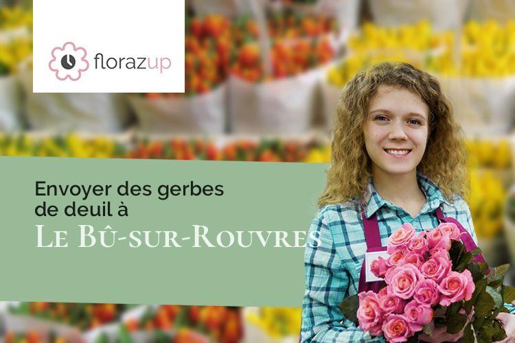 gerbes de fleurs pour un décès à Le Bû-sur-Rouvres (Calvados/14190)