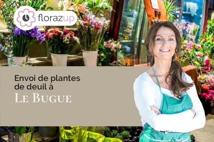couronnes florales pour un décès à Le Bugue (Dordogne/24260)