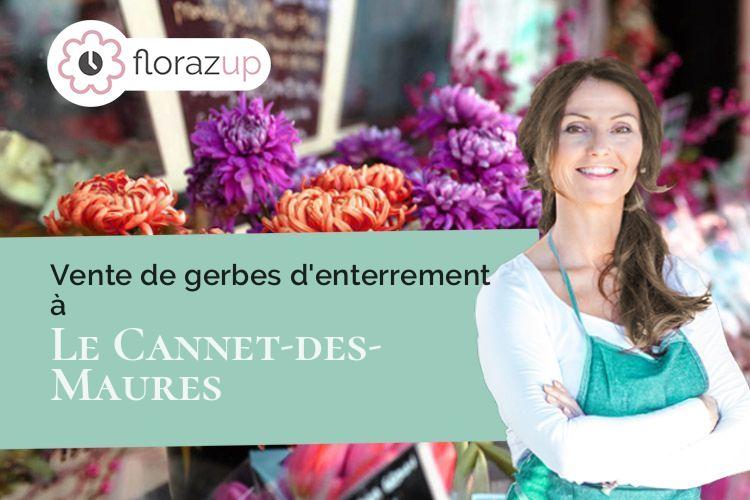 compositions florales pour un deuil à Le Cannet-des-Maures (Var/83340)