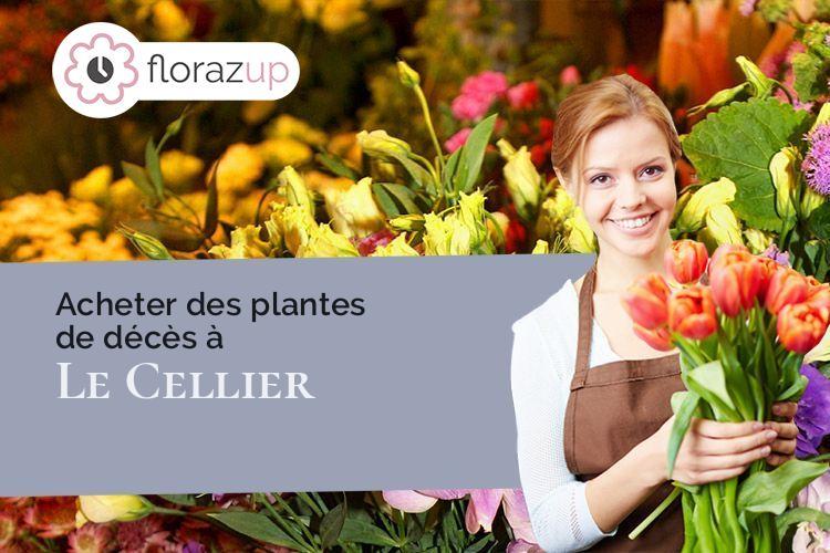 compositions de fleurs pour un deuil à Le Cellier (Loire-Atlantique/44850)
