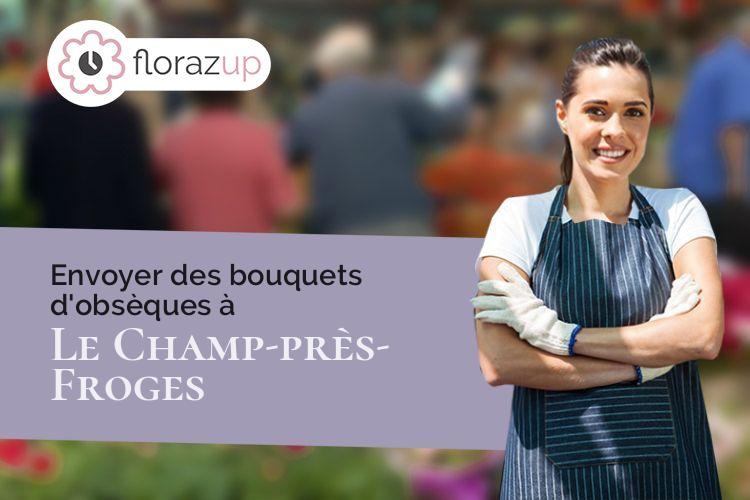 compositions florales pour des funérailles à Le Champ-près-Froges (Isère/38190)