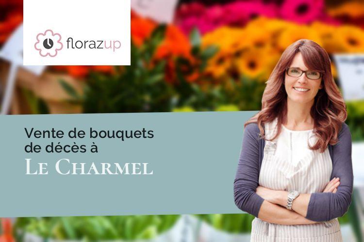 gerbes de fleurs pour des obsèques à Le Charmel (Aisne/02850)