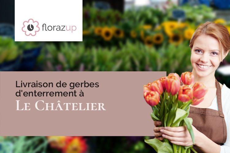 bouquets de fleurs pour des obsèques à Le Châtelier (Marne/51330)