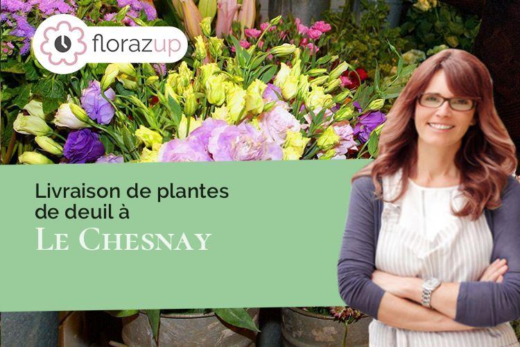 coupes de fleurs pour un enterrement à Le Chesnay (Yvelines/78150)