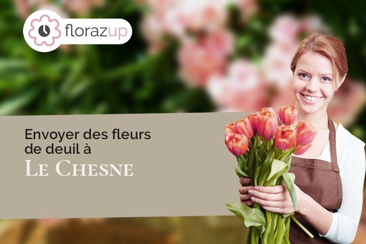 gerbes de fleurs pour un décès à Le Chesne (Ardennes/08390)