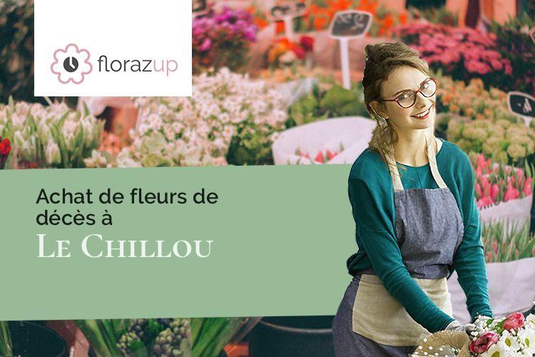 créations de fleurs pour un décès à Le Chillou (Deux-Sèvres/79600)