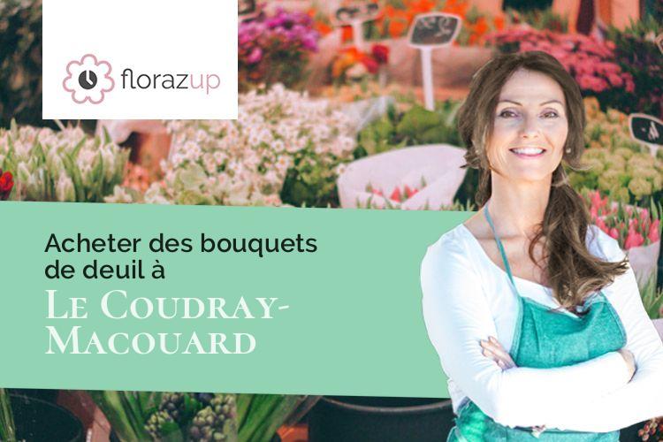 créations florales pour des obsèques à Le Coudray-Macouard (Maine-et-Loire/49260)