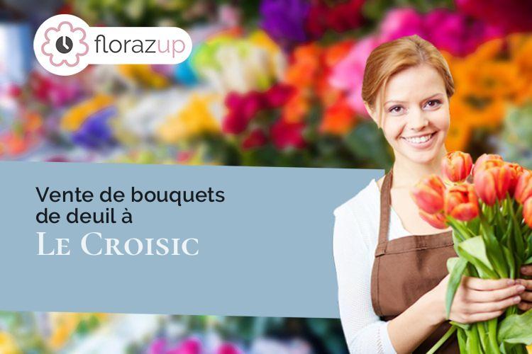 couronnes florales pour des obsèques à Le Croisic (Loire-Atlantique/44490)