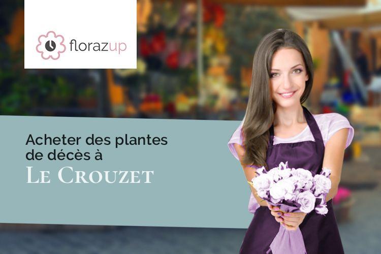 bouquets de fleurs pour des funérailles à Le Crouzet (Doubs/25240)