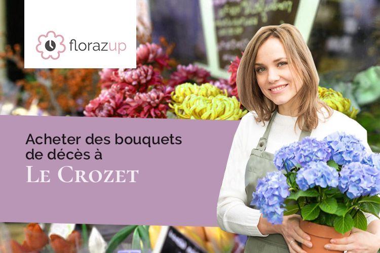 coupes de fleurs pour une crémation à Le Crozet (Loire/42310)