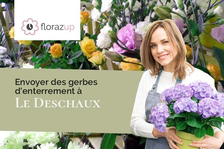 compositions de fleurs pour un enterrement à Le Deschaux (Jura/39120)