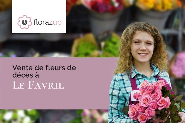 coupes de fleurs pour un décès à Le Favril (Nord/59550)