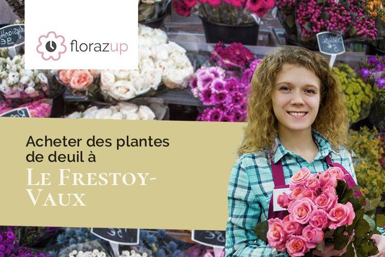 coupes de fleurs pour des funérailles à Le Frestoy-Vaux (Oise/60420)