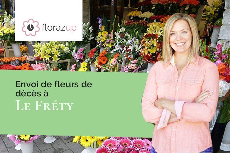 gerbes de fleurs pour un décès à Le Fréty (Ardennes/08290)