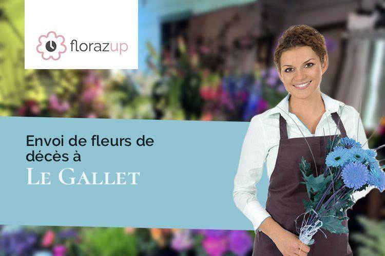 compositions de fleurs pour une crémation à Le Gallet (Oise/60360)