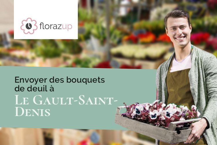 compositions florales pour un enterrement à Le Gault-Saint-Denis (Eure-et-Loir/28800)