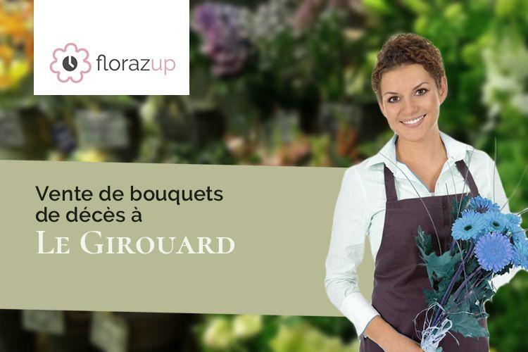 compositions de fleurs pour des obsèques à Le Girouard (Vendée/85150)